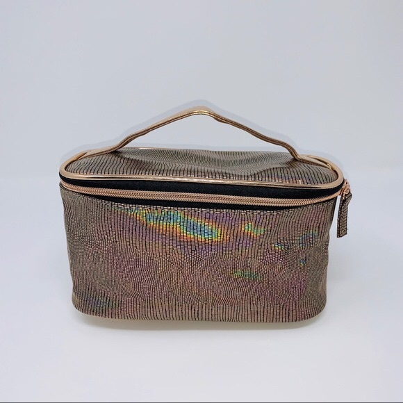 Boxycharm Train Case Travel Makeup Bag New - Picture 2 of 6